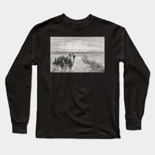 The Pampas, Gauchos skeletons & vultures Long Sleeve T-Shirt